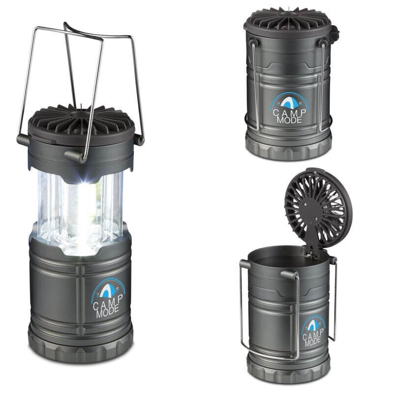 Main Product Image for Duo Camping Lantern-Style Flashlight & Fan