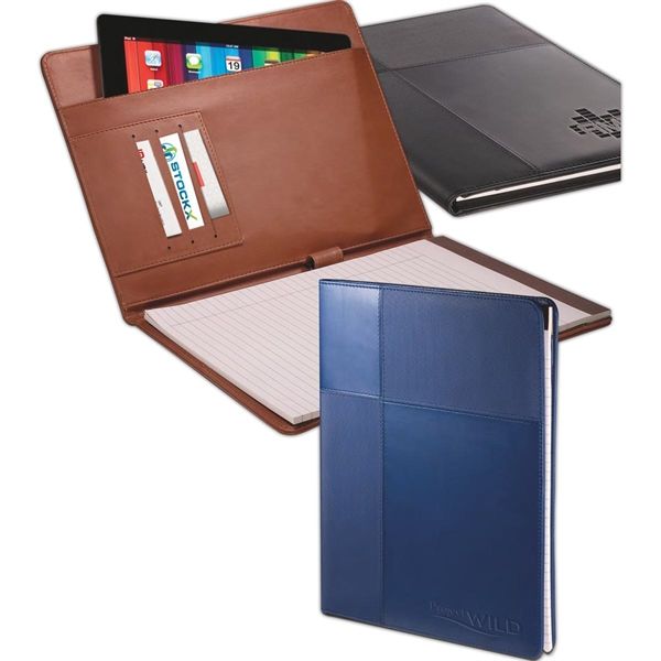 Main Product Image for Imprinted Duo-Textured Tuscany  (TM) Padfolio
