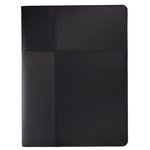 Duo-Textured Tuscany (TM) Padfolio - Black