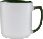 Duo-Tone Noble Collection Mug - White-green