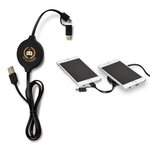 Buy Custom IDuo Wireless Charging Pad With Integrated Charging Cable
