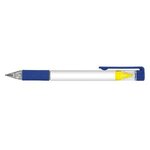 Duplex Brights Highlighter and Pen (Digital Full Color Wrap) - Blue/White
