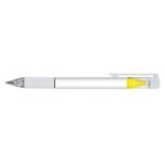 Duplex Brights Highlighter and Pen (Digital Full Color Wrap) - White/White