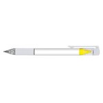 Duplex Brights Highlighter and Pen (Digital Full Color Wrap) - White/White