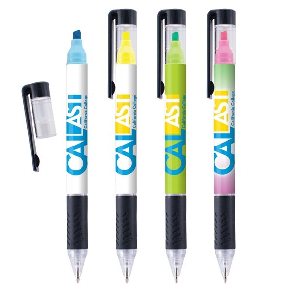 Main Product Image for Custom Printed Duplex Pen & Highlighter Combination