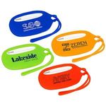 Durable Silicone Luggage Tag -  