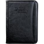 DuraHyde Zippered Padfolio - Black (bk)