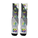 Dye Sublimated Crew (Athletic) Socks (Pair) -  