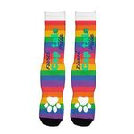 Dye Sublimated Crew (Athletic) Socks (Pair) -  