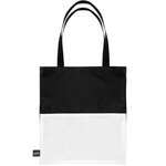 Dye Sublimation 300D Polyester Tote - Full Color - Black