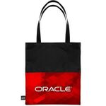 Dye Sublimation 300D Polyester Tote - Full Color -  