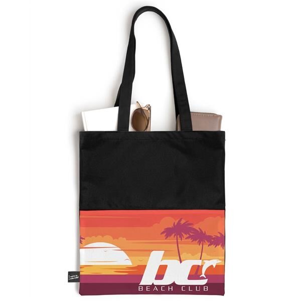 Main Product Image for Dye Sublimation 300D Polyester Tote - Full Color