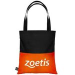 Dye Sublimation 300D Polyester Tote - Full Color with your logo