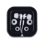Ear Buds with Microphone - White