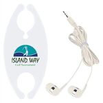 Earbuds With Cord Organizer