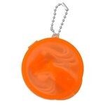 Earbuds with Round Case - Orange