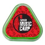 Earbuds with Triangle Case - Green