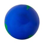 Earth Globe Stress Ball - Blue-green