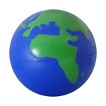 Earth Globe Stress Ball - Blue-green