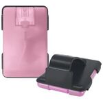 Easy-Reach TM Auto Visor Clip with Credit Card Sanitizer - Translucent Pink