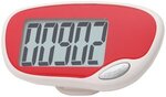 Easy Read Step Count Pedometer - Red