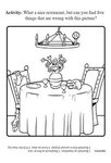 Eating Out Is Fun Coloring and Activity Book -  
