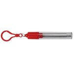 "Eco-Collapsible Straw" Reusable Stainless Steel Straw - Red