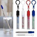 Buy Eco-Collapsible Reusable Stainless Steel Straw