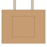 Eco-Green Jute Tote - Natural-natural