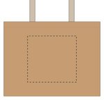 Eco-Green Jute Tote - Natural-natural