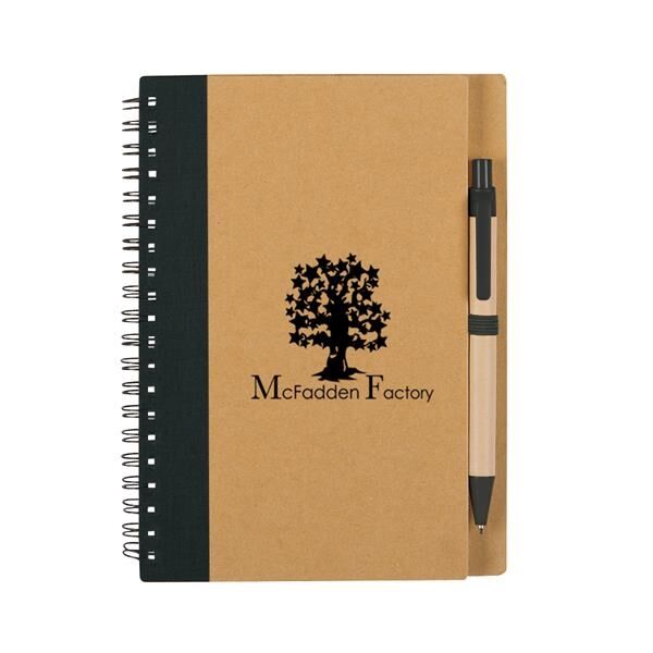 Main Product Image for Eco-Inspired Spiral Notebook & Pen