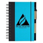 ECO-INSPIRED SPIRAL NOTEBOOK & PEN -  
