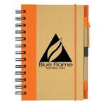 ECO-INSPIRED SPIRAL NOTEBOOK & PEN -  