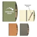 Buy Custom Printed Eco-Inspired Spiral Notebook & Pen