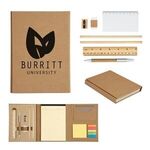 Eco-Inspired Tri-Fold Stationary Gift Set -  