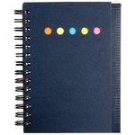 Eco Mini Sticky Book (TM) with Ruler - Blue