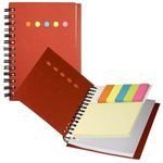 Eco Mini Sticky Book™ with Ruler - Red