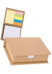 Eco-Recycled Memo Case with Sticky Notes