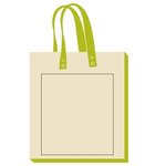 Eco-World Tote - Lime Green