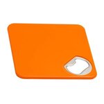 Econo Bottle Opener Coaster - Orange