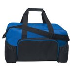 Econo Duffel Bag - Royal Blue With Black