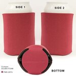 Econo Frio Sock (TM) Beverage Holder - Crimson Red