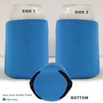 Econo Frio Sock (TM) Beverage Holder - Neon Blue