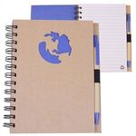 EcoShapes™ Recycled Die Cut Notebook -  