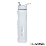 EcoVessel® The Summit 24 oz. Vacuum Insulated Water Bottle - White