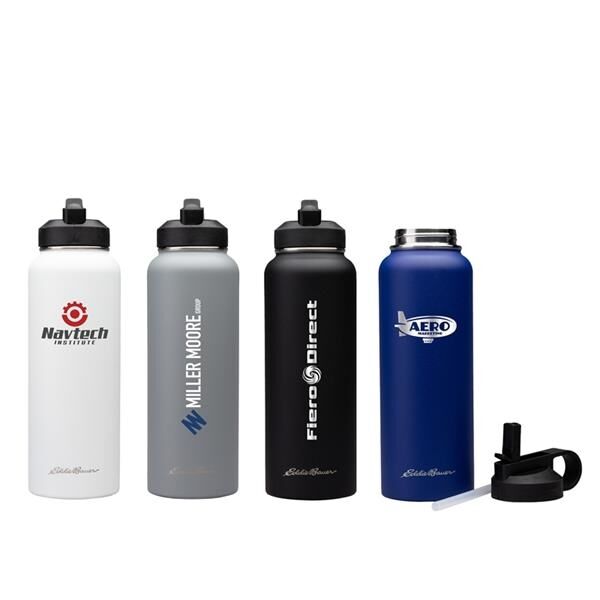 Main Product Image for Eddie Bauer(R) Peak-S 40 oz. Vacuum Insulated Water Bottle