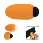 Egg Shaped Lip Moisturizer With Microfiber Top - Orange