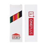 Eight-Color 7" Wooden Pencil Set in White Box -  