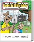 Electric & Utility Safety Coloring and Activity Book -  