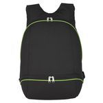 Elite Backpack - Black with Lime